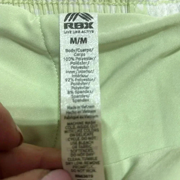 RBX Active Shorts,2 layer,moisture wicking,flexibility, quick dry,fade resistant - Picture 8 of 9